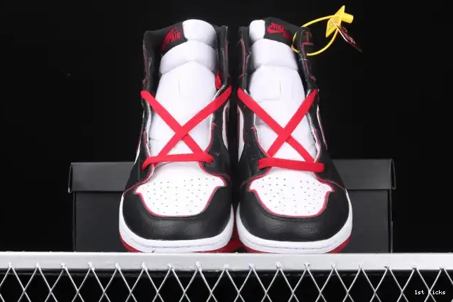 1st Kicks 555088-062 Air 1 OG Jordan Bloodline High 0612